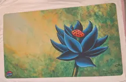 MTG Black Lotus Playmat Art By Christopher Rush From The Rush Family # 12/30 BRS - Image 1