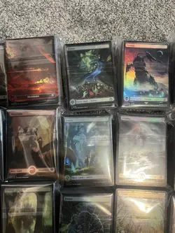 Collection Lot 500 FULL ART FOIL Lands Magic The Gathering *ALL NM * - Image 3