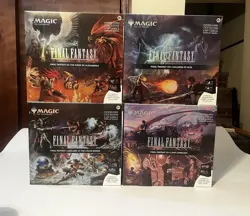 Magic The Gathering: Final Fantasy Scene Box Bundle Set of 4 NEW - FREE SHIP - Image 1