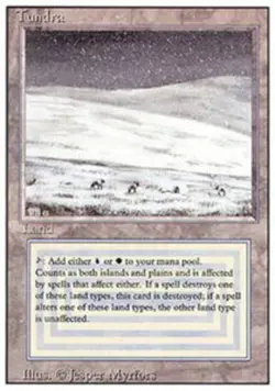 Tundra HP, English MTG Revised Edition - Image 1