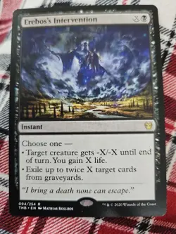 Erebos's Intervention 094/254 PACK FRESH MTG THB Theros Beyond Death Magic - Image 2