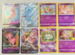 Mew Card Lot x8 Pokemon TCG - Fusion Strike Evolutions Unbroken Bonds - Image 1