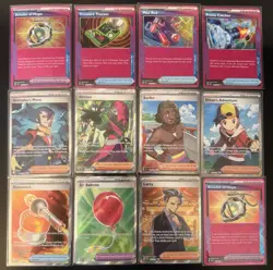 Pokemon TCG Scarlet & Violet/Mega Evolution Huge Lot Of 12 Trainer Cards - Image 1