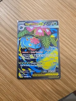 Mega Venusaur ex Pokemon Mega Evolution Ultra Rare Full Art 155/132 NM - Image 1