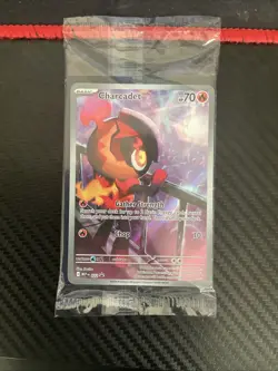 Charcadet 2025 Pokemon Phantasmal Flames #022 Black Star Promo Holo Sealed - Image 1