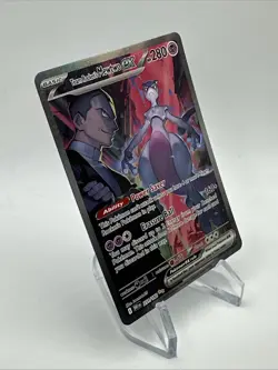 Team Rocket’s Mewtwo ex Destined Rivals SIR 231/182 Pokemon TCG - Image 3