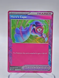 Hero’s Cape - TEF 152/162 - ACE SPEC Trainer - Pokemon TCG - Image 1