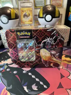 Pokemon TCG Paldean Fates Charizard EX Tin New/Sealed - Image 1