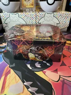 Pokemon TCG Paldean Fates Charizard EX Tin New/Sealed - Image 3