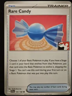 Rare Candy 191/198 Play! Prize Pack Series 3 Promo Pokemon Trading CG 2023 NM - Image 1