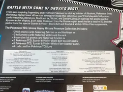 Pokemon Sealed Black Bolt & White Flare Unova Heavy Hitters Premium Collection - Image 3