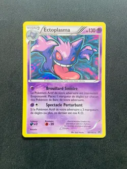 Carte Pokemon Ectoplasma 60/162 HOLO XY Impulsion Turbo NEUF - Image 1