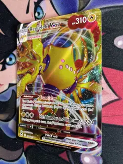 Pokemon TCG - Regieleki VMAX - SWSH12: Silver Tempest 58/195 - Near Mint - Image 3
