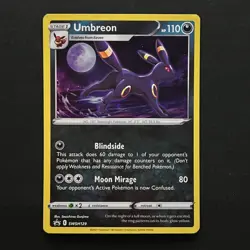 Umbreon Black Star Promo SWSH129 Holo Pokemon TCG NEAR MINT - Image 1