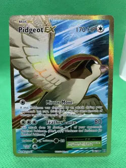 Pidgeot EX (Full Art) 104/108 Ultra Rare Holo NM Pokemon XY - Evolutions - Image 1