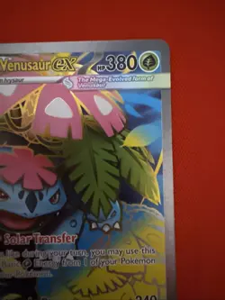 Mega Venusaur EX 155/132 Full Art Ultra Rare Pokemon Mega Evolution English TCG - Image 2