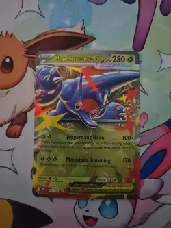 Mega Heracross EX 4/94 Double Rare Pokemon Phantasmal Flames NM/M - Image 1