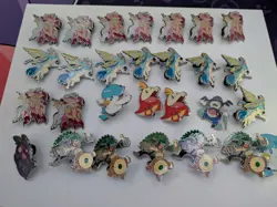 Pokemon TGC Lot Of 28 Official Pins - Image 1