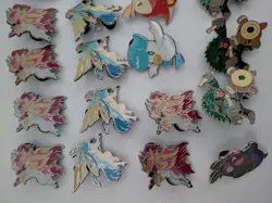 Pokemon TGC Lot Of 28 Official Pins - Image 2