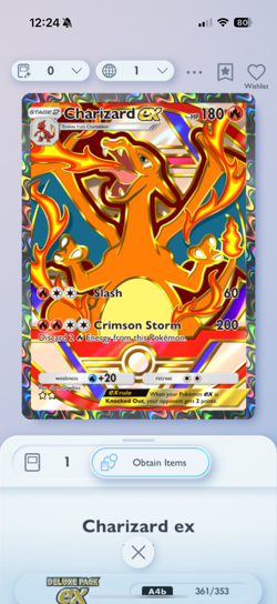 Deluxe Ex Expansion - 2 Star Pokemon TCG Pocket - In Game Trade - Image 2