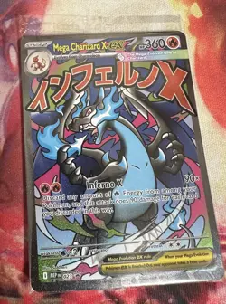 Mega Charizard X Ex 023 Pokemon Mega Evolution Promos Sealed - Image 2