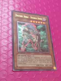 Yu-Gi-Oh! Destiny Hero - Double Dude POTD-EN012 (UtR) 1st Edition NM - Image 2