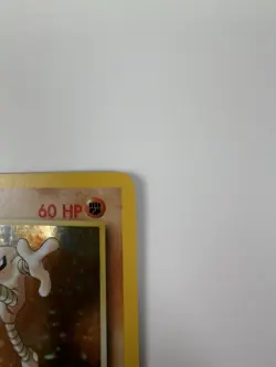 Pokemon TCG Hitmonlee Fossil Holo Card 7/62 Unlimited - Image 4