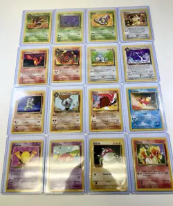 Pokemon Team Rocket 16 Card Lot Non Holo Common Uncommon LP-NM WOTC Unlimited - Image 1