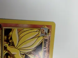 Blaine's Ninetales 21/132 Rare Gym Challenge 1st Edition Pokemon Card - Image 5