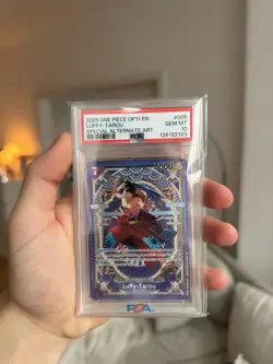 PSA 10 Luffy-Tarou ST18-005 SP A Fist of Divine Speed ONE PIECE Card English - Image 1