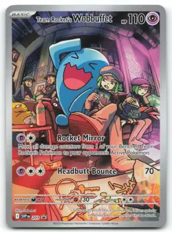 Team Rocket's Wobbuffet Promo SV: Scarlet & Violet Promo Cards 203 NM - Image 1
