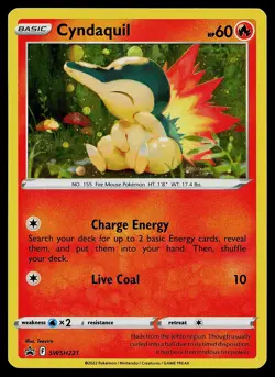 Pokemon SWSH: Sword & Shield Promo Cards SWSH221 Cyndaquil - Image 1