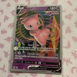 NM Mew V - 113/264 2023 World Championship- Pokemon Card - Image 2