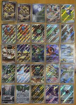 139 Ungraded 2025 Pokemon Illustration Ultra Double Rare & Master Ball Card Lot - Image 1