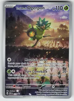 Teal Mask Ogerpon - Promo SV: Scarlet & Violet Promo Cards 123 - Image 1