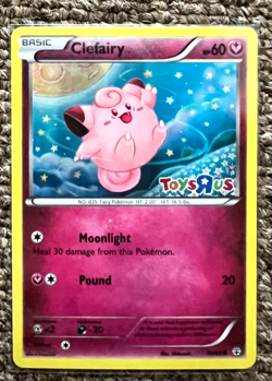 CLEFAIRY 50/83 HOLO XY GENERATIONS TOYS R US PROMO POKEMON CARD NM - Image 1
