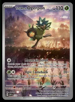 SV: Scarlet & Violet Promo Cards #123 Teal Mask Ogerpon - Image 1