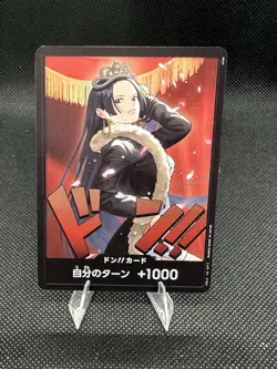 DON !! Card (Boa Hancock) EB03 - Japanese One Piece Heroines Edition - NM - Image 1