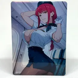 Chainsaw Man Makima Goddess Anime Waifu ACG Foil Card - Image 1