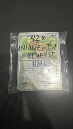 Pokemon 151 English Reverse Holo Bulk Card Lot 42 Unique Holos [For Master Set] - Image 1