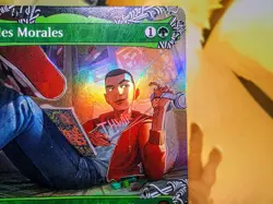 Miles Morales mythic foil magic the gathering spider-man trading card singles - Image 5