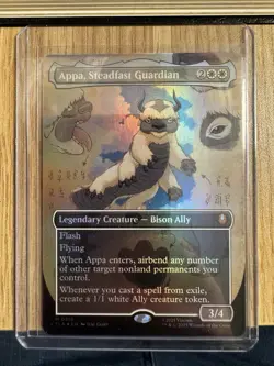 Appa, Steadfast Guardian (Borderless) Avatar: The Last Airbender Foil - Image 1