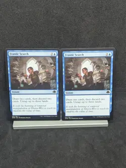 Frantic Search X2 LP Dominaria Remastered MTG - Image 1