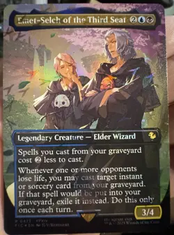 Emet-Selch of the Third Seat (Borderless) (Chocobo Track Foil) - Image 1