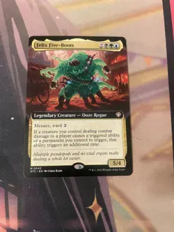 MTG - FELIX FIVE BOOTS - MYTHIC - EXTENDED ART - NM - OTC - Image 1