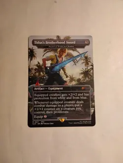 Tidus's Brotherhood Sword - Sword of Truth and Justice Secret Lair Drop Regular - Image 1