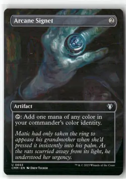 Arcane Signet (Borderless) Commander Masters Regular MTG Magic - Image 1
