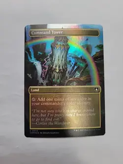 MTG - Command Tower (Borderless) CMM Foil C#0659 - Image 1