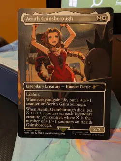 Aerith Gainsborough (Borderless) Final Fantasy Regular - Image 1