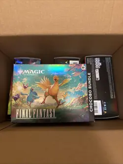 4x Magic the Gathering Final Fantasy Play Bundle with Promo Chocobo - Image 1